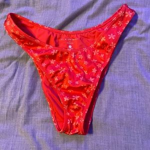 PacSun red bikini bottoms